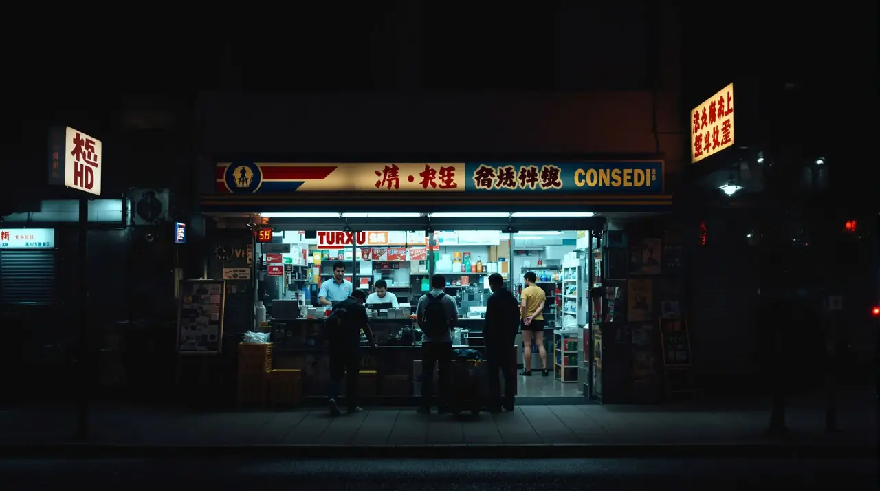 深夜便利店 - 兔六影院午夜短剧影视封面